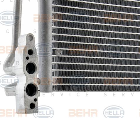 HELLA 8FC 351 344-121 - Condenser, air conditioning autospares.lv