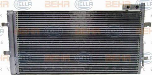 HELLA 8FC 351 344-261 - Condenser, air conditioning autospares.lv