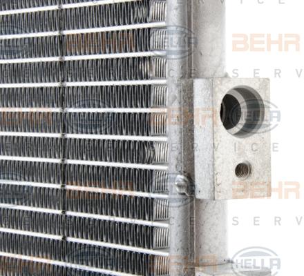 HELLA 8FC 351 343-451 - Condenser, air conditioning autospares.lv
