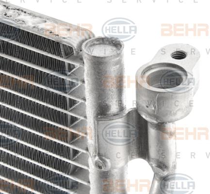 HELLA 8FC 351 343-481 - Condenser, air conditioning autospares.lv