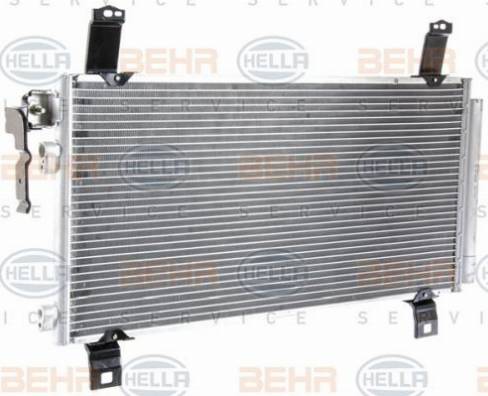 HELLA 8FC 351 343-351 - Condenser, air conditioning autospares.lv