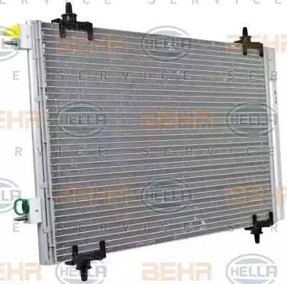 HELLA 8FC 351 317-571 - Condenser, air conditioning autospares.lv