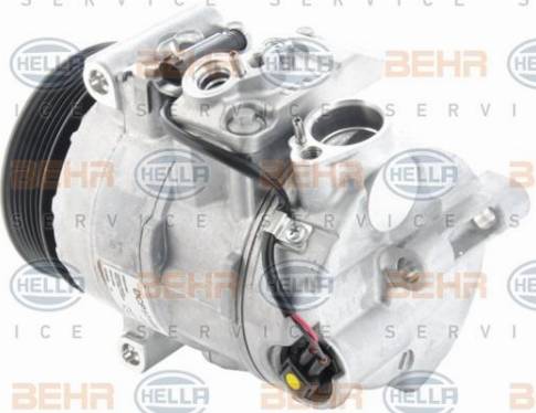 HELLA 8FK 351 006-481 - Compressor, air conditioning autospares.lv