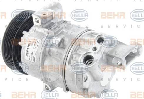 HELLA 8FK 351 006-431 - Compressor, air conditioning autospares.lv