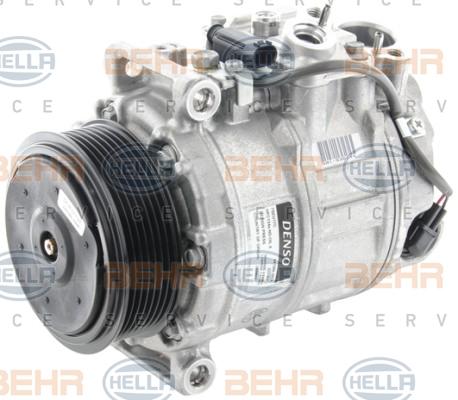 HELLA 8FK 351 006-471 - Compressor, air conditioning autospares.lv