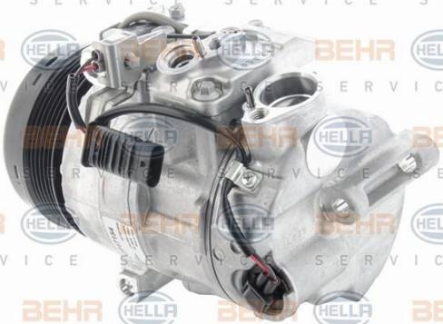HELLA 8FK 351 006-351 - Compressor, air conditioning autospares.lv