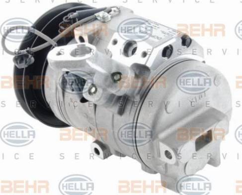 HELLA 8FK 351 006-371 - Compressor, air conditioning autospares.lv