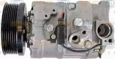 HELLA 8FK 351 001-871 - Compressor, air conditioning autospares.lv