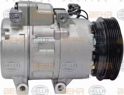 HELLA 8FK 351 001-301 - Compressor, air conditioning autospares.lv