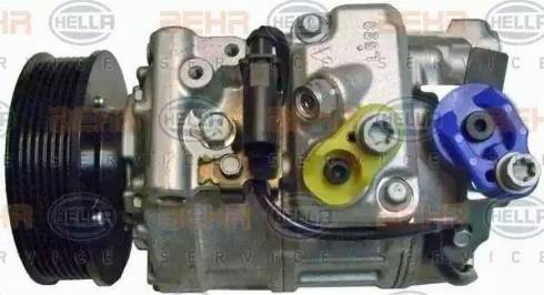 HELLA 8FK 351 001-371 - Compressor, air conditioning autospares.lv