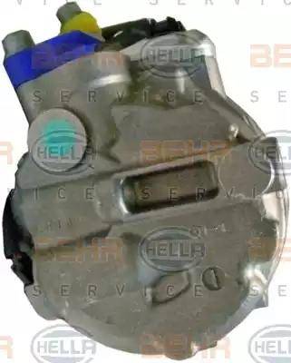 HELLA 8FK 351 001-371 - Compressor, air conditioning autospares.lv