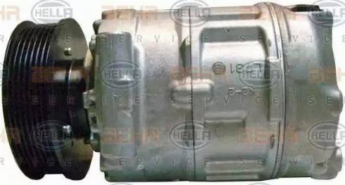 HELLA 8FK 351 001-371 - Compressor, air conditioning autospares.lv