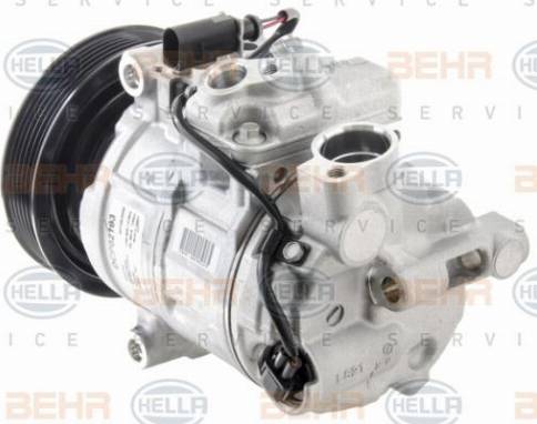 HELLA 8FK 351 008-261 - Compressor, air conditioning autospares.lv