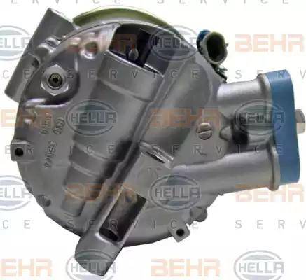 HELLA 8FK 351 003-341 - Compressor, air conditioning autospares.lv