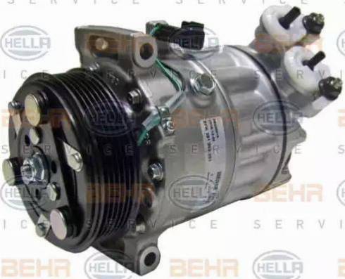 HELLA 8FK 351 003-261 - Compressor, air conditioning autospares.lv