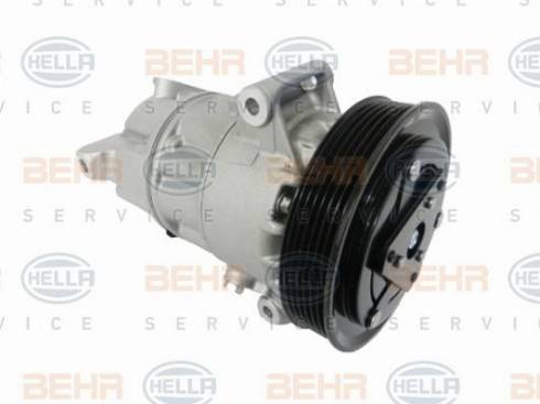 HELLA 8FK 351 003-751 - Compressor, air conditioning autospares.lv