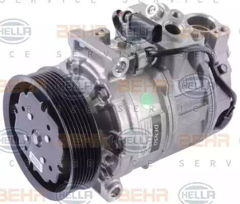 HELLA 8FK 351 002-451 - Compressor, air conditioning autospares.lv