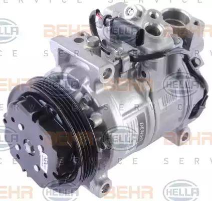 HELLA 8FK 351 002-431 - Compressor, air conditioning autospares.lv