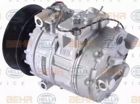 HELLA 8FK 351 002-421 - Compressor, air conditioning autospares.lv