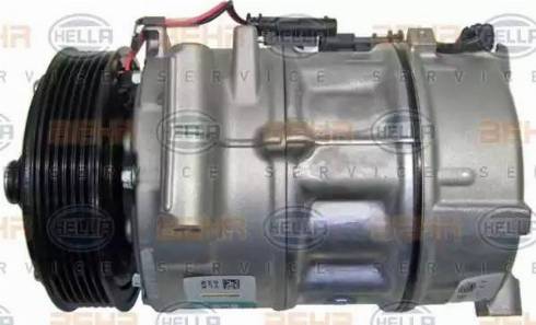 HELLA 8FK 351 002-471 - Compressor, air conditioning autospares.lv