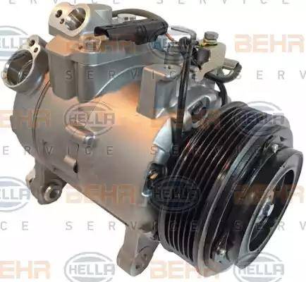 HELLA 8FK 351 002-831 - Compressor, air conditioning autospares.lv