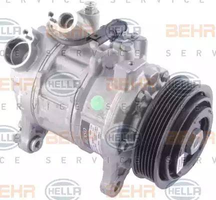 HELLA 8FK 351 002-361 - Compressor, air conditioning autospares.lv