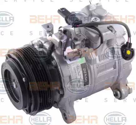 HELLA 8FK 351 002-331 - Compressor, air conditioning autospares.lv