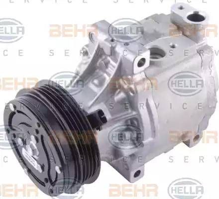 HELLA 8FK 351 002-371 - Compressor, air conditioning autospares.lv