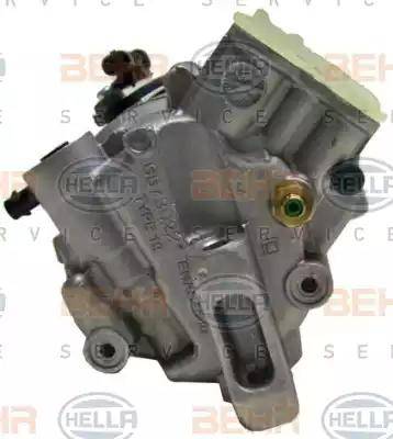 HELLA 8FK 351 002-281 - Compressor, air conditioning autospares.lv