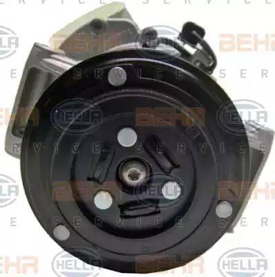 HELLA 8FK 351 002-281 - Compressor, air conditioning autospares.lv