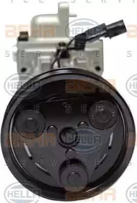 HELLA 8FK 351 002-221 - Compressor, air conditioning autospares.lv