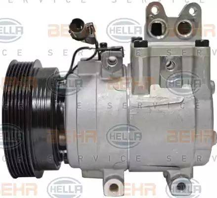 HELLA 8FK 351 002-221 - Compressor, air conditioning autospares.lv