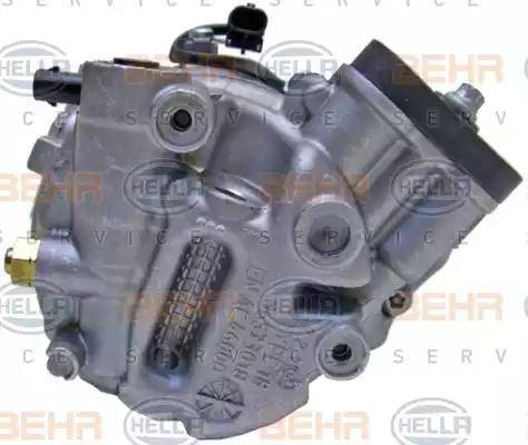 HELLA 8FK 351 002-271 - Compressor, air conditioning autospares.lv