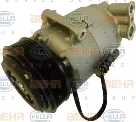 HELLA 8FK 351 002-751 - Compressor, air conditioning autospares.lv