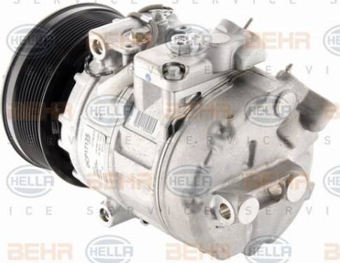 HELLA 8FK 351 007-191 - Compressor, air conditioning autospares.lv