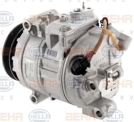 HELLA 8FK 351 007-121 - Compressor, air conditioning autospares.lv