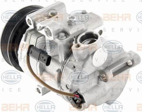 HELLA 8FK 351 007-171 - Compressor, air conditioning autospares.lv