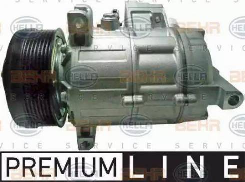 HELLA 8FK 351 109-421 - Compressor, air conditioning autospares.lv