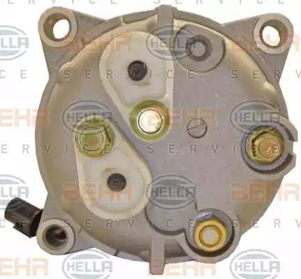 HELLA 8FK 351 109-551 - Compressor, air conditioning autospares.lv