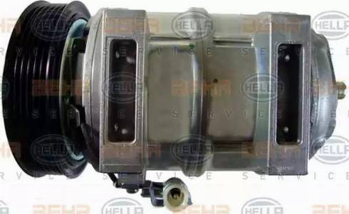 HELLA 8FK 351 109-221 - Compressor, air conditioning autospares.lv