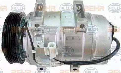 HELLA 8FK 351 109-761 - Compressor, air conditioning autospares.lv