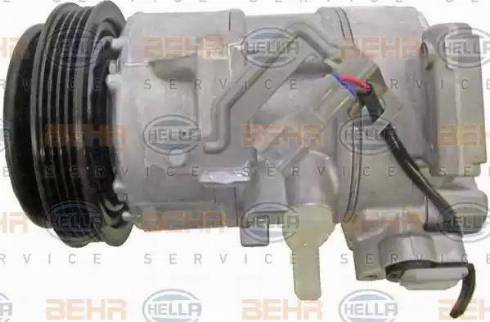 HELLA 8FK 351 105-431 - Compressor, air conditioning autospares.lv