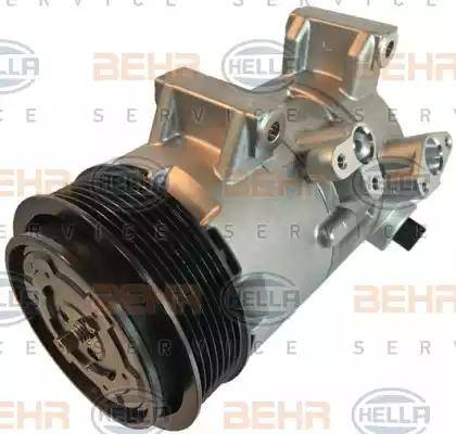 HELLA 8FK 351 105-551 - Compressor, air conditioning autospares.lv