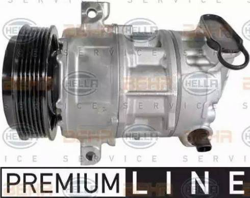 HELLA 8FK 351 105-051 - Compressor, air conditioning autospares.lv