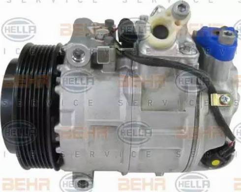 HELLA 8FK 351 105-151 - Compressor, air conditioning autospares.lv