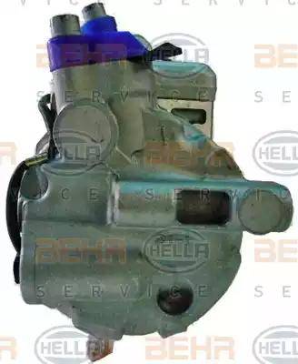 HELLA 8FK 351 105-161 - Compressor, air conditioning autospares.lv