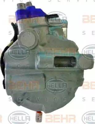 HELLA 8FK 351 105-111 - Compressor, air conditioning autospares.lv