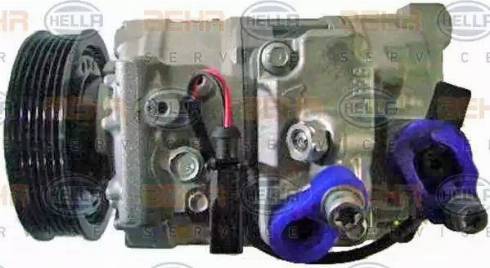 HELLA 8FK 351 105-111 - Compressor, air conditioning autospares.lv