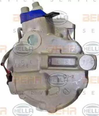 HELLA 8FK 351 105-391 - Compressor, air conditioning autospares.lv