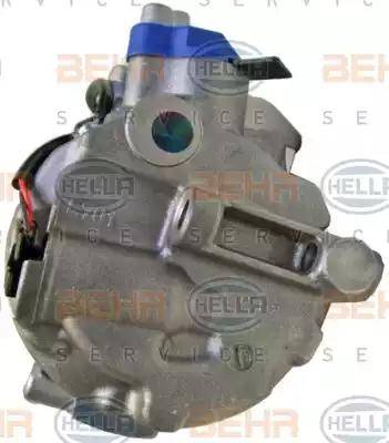 HELLA 8FK 351 105-341 - Compressor, air conditioning autospares.lv